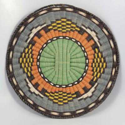 1980s Hopi Wicker Plaque by Vintage Collection - Garland's