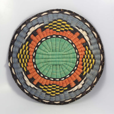 1980s Hopi Wicker Plaque by Vintage Collection - Garland's