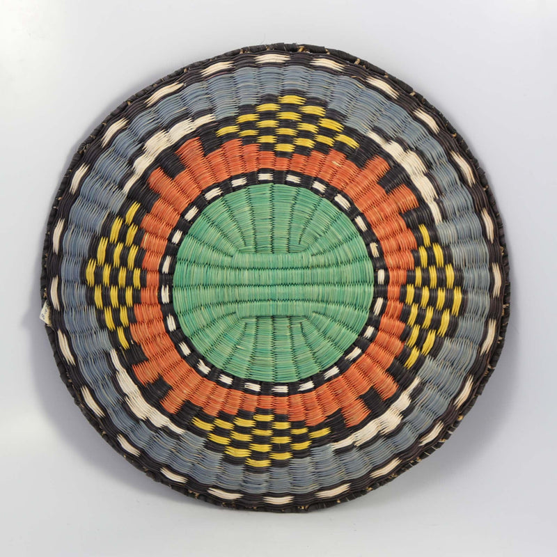 1980s Hopi Wicker Plaque by Vintage Collection - Garland&