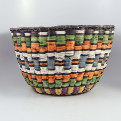 Hopi Wicker Basket by Dora Tawahongva - Garland's