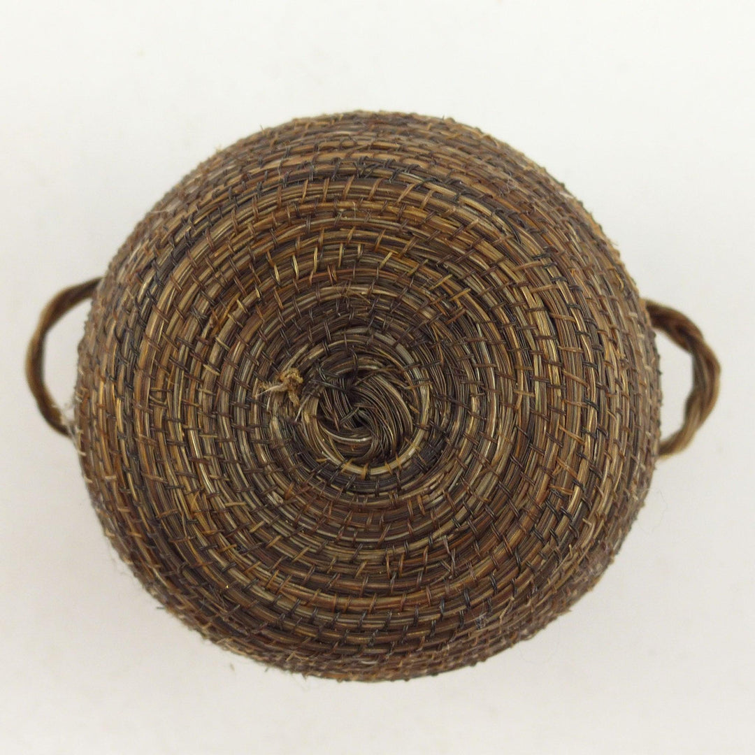 1980s Miniature Horsehair Olla by Vintage Collection - Garland's