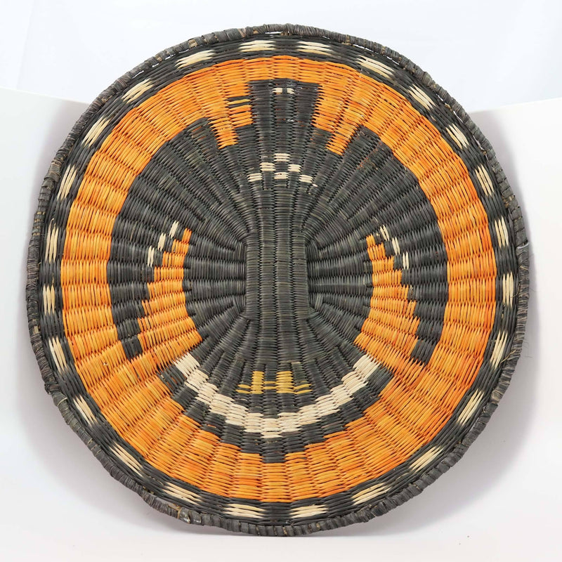Hopi Wicker Plaque by Jennifer Palewytewa - Garland&