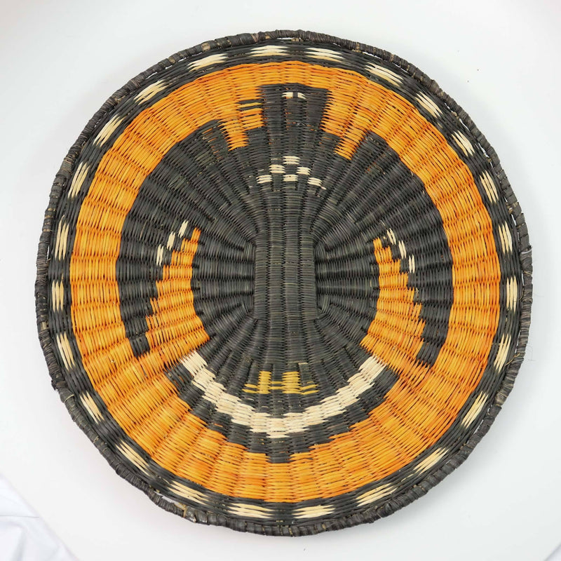 Hopi Wicker Plaque by Jennifer Palewytewa - Garland&