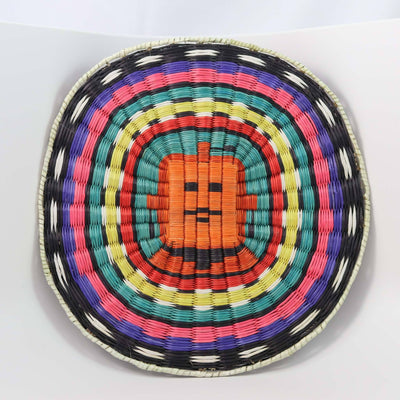 Hopi Wicker Plaque by Dorleen Gashweseoma - Garland's