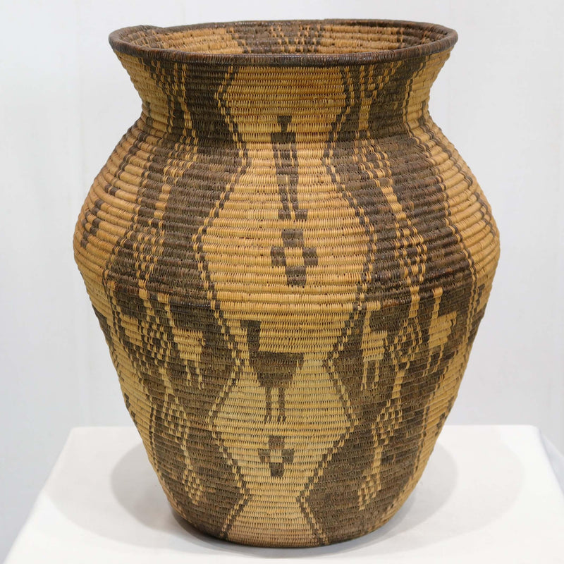 1910 Yavapai Ostrich Olla by Lucy Nelson - Garland&