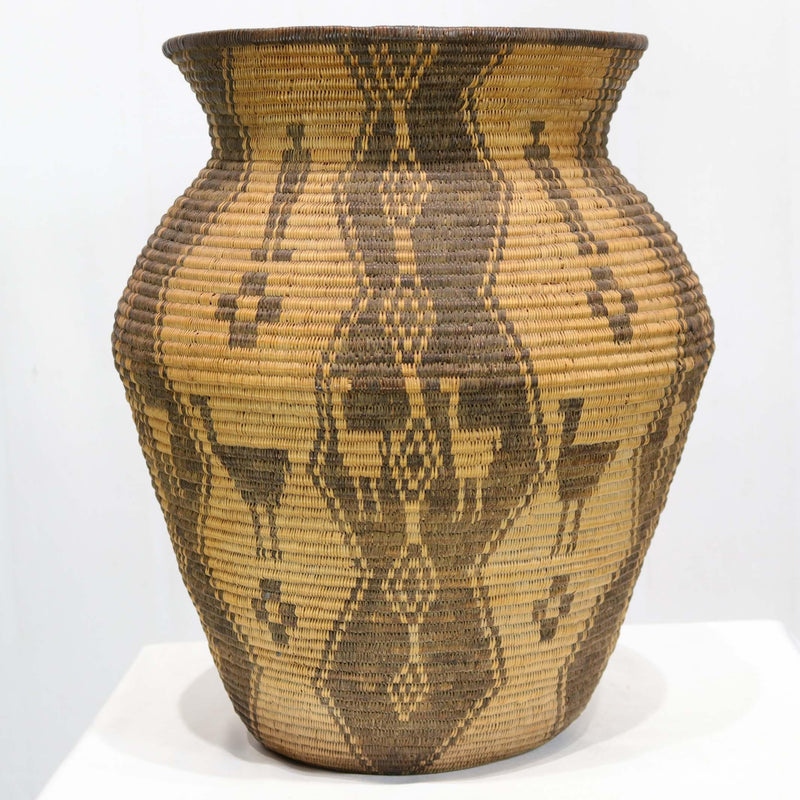 1910 Yavapai Ostrich Olla by Lucy Nelson - Garland&