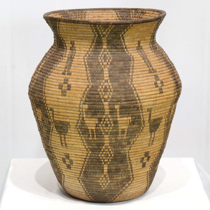 1910 Yavapai Ostrich Olla by Lucy Nelson - Garland&