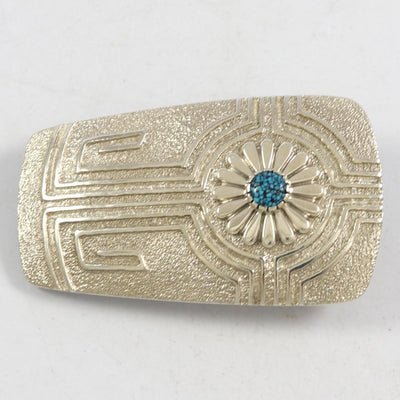 Kingman Turquoise Buckle by Fidel Bahe - Garland's