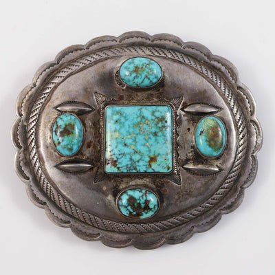 1940s Turquoise Buckle by Vintage Collection - Garland's