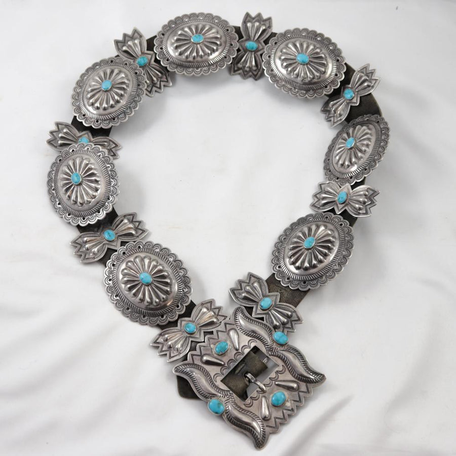 1930-40s Concha Belt by Austin Wilson - Garland's