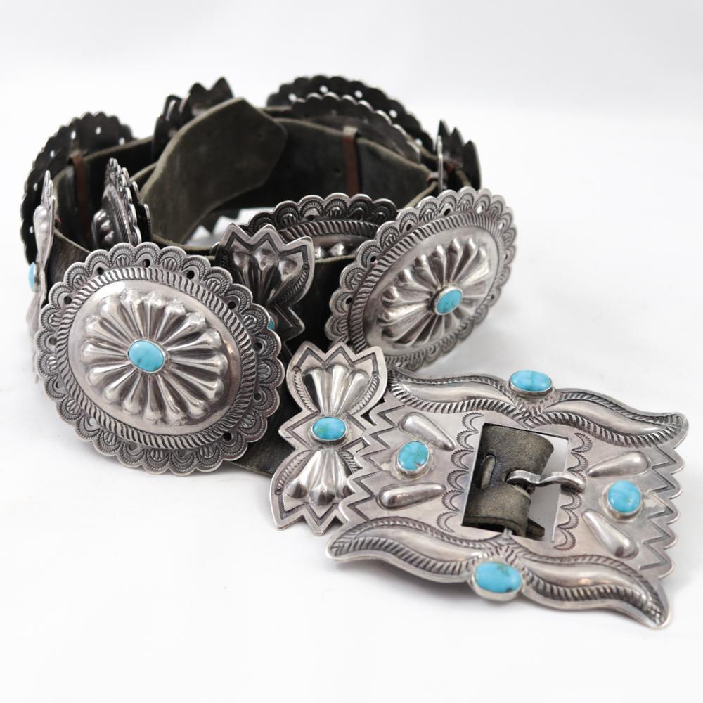 1930-40s Concha Belt by Austin Wilson - Garland's
