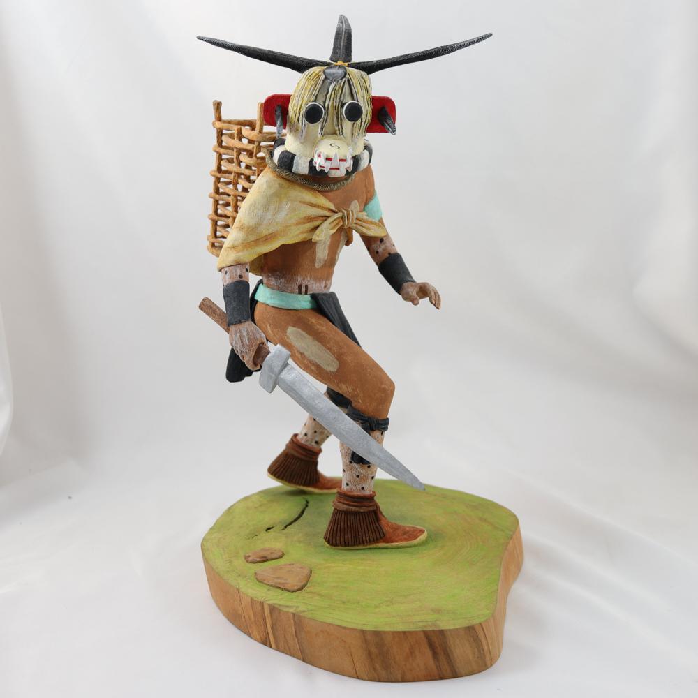 White Ogre Kachina by Michael Dean Jenkins - Garland's