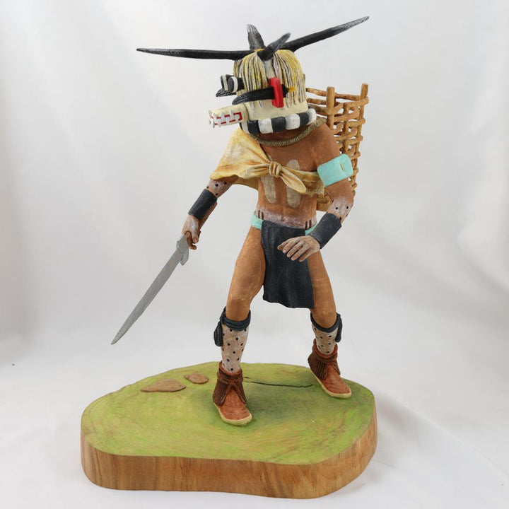 White Ogre Kachina by Michael Dean Jenkins - Garland's