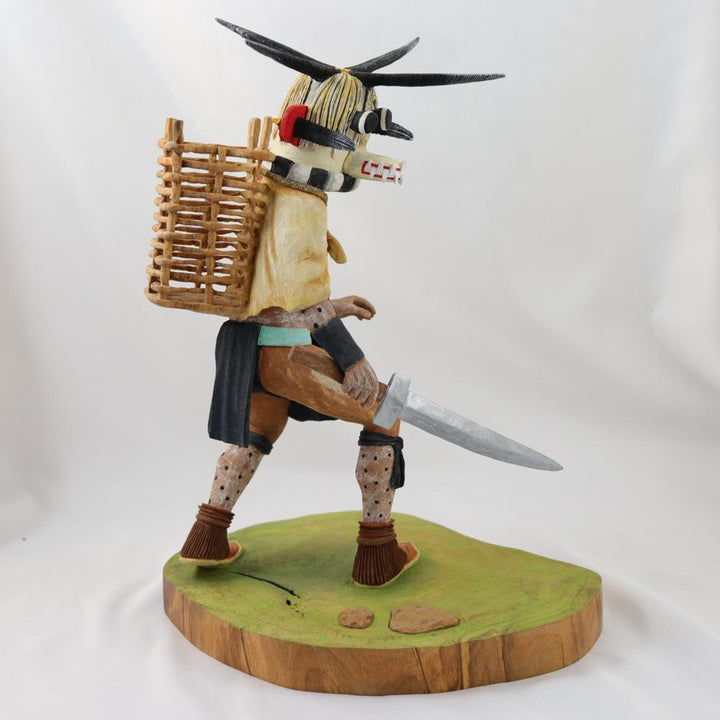 White Ogre Kachina by Michael Dean Jenkins - Garland's