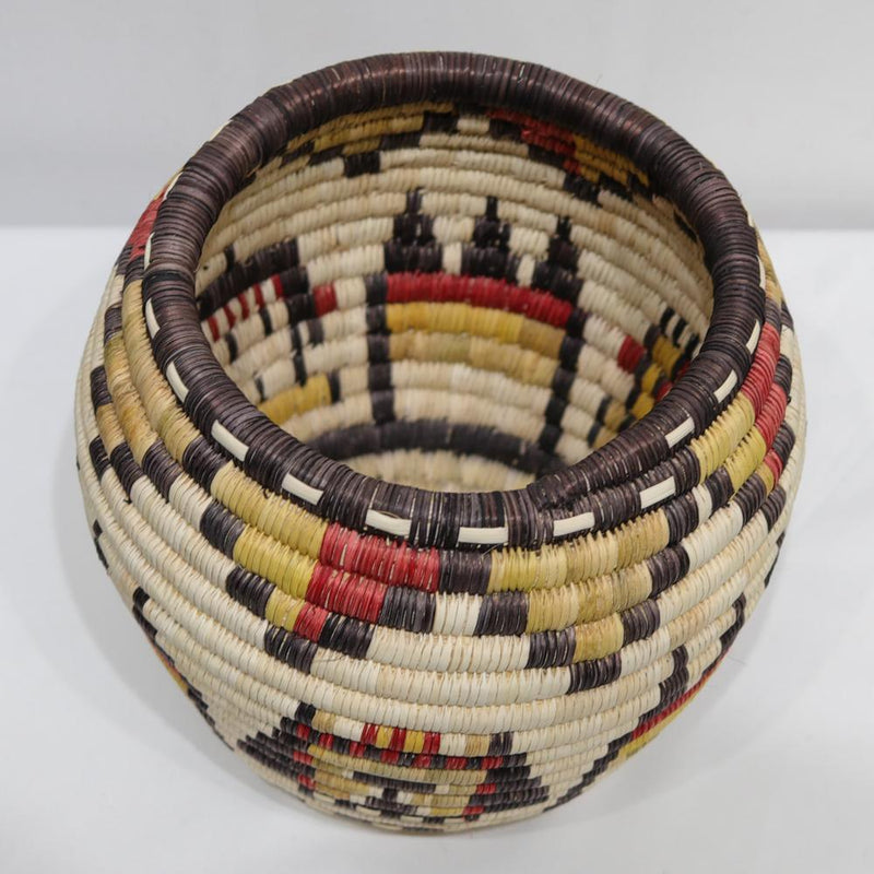 Hopi Kachina Basket by Annette Nasafotie - Garland&