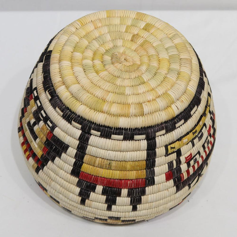 Hopi Kachina Basket by Annette Nasafotie - Garland&