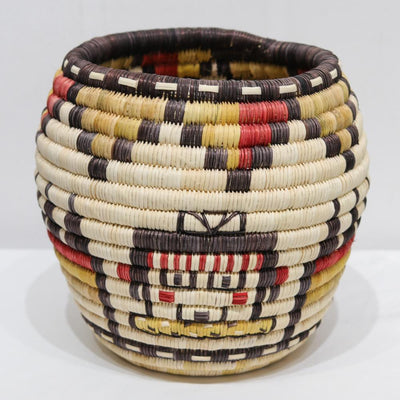 Hopi Kachina Basket by Annette Nasafotie - Garland's