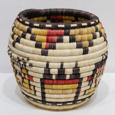 Hopi Kachina Basket by Annette Nasafotie - Garland's