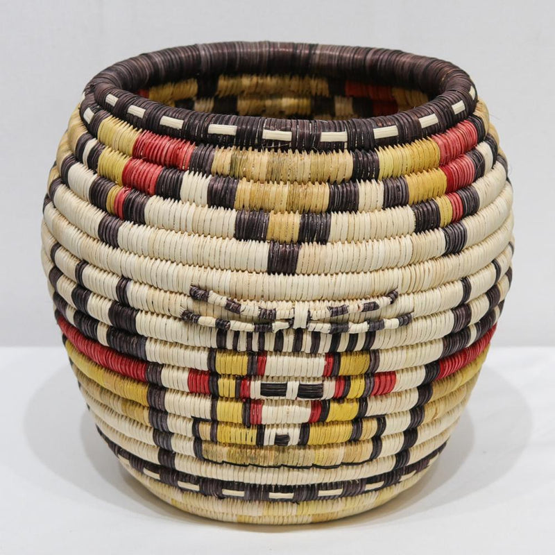 Hopi Kachina Basket by Annette Nasafotie - Garland&