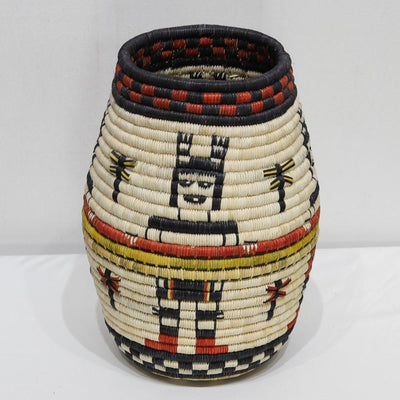 Hopi Clown Basket by Kathryn Kooyahoema - Garland's