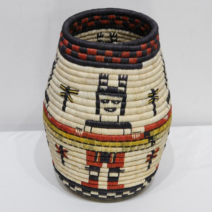 Hopi Clown Basket by Kathryn Kooyahoema - Garland's