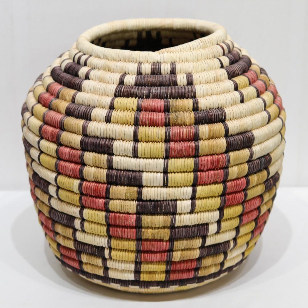 1990s Hopi Coil Basket by Annette Nasafotie - Garland's