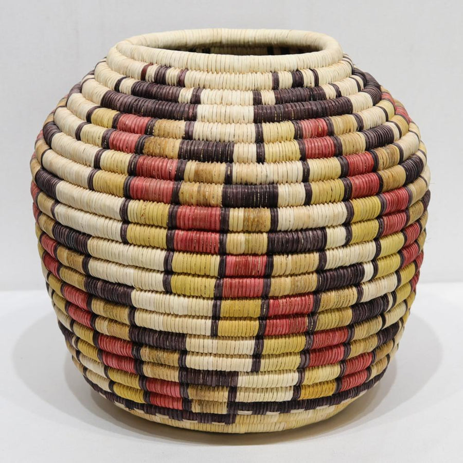 1990s Hopi Coil Basket by Annette Nasafotie - Garland's