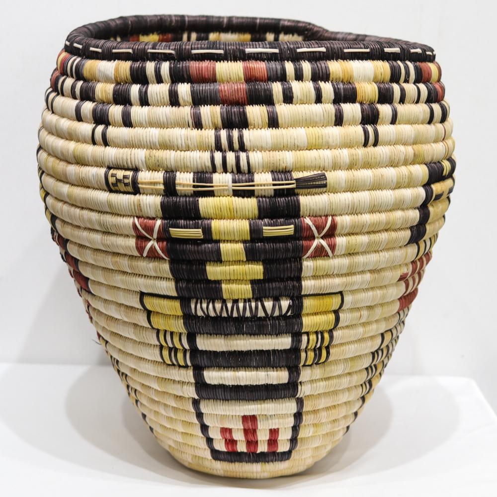 Hopi Kachina Basket by Emma Villa - Garland's