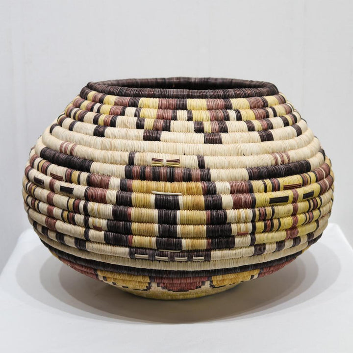 Hopi Kachina Basket by Neonia Kagenvaema - Garland's