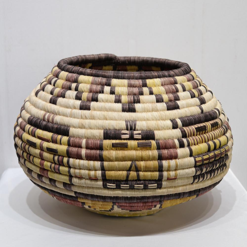 Hopi Kachina Basket by Neonia Kagenvaema - Garland's