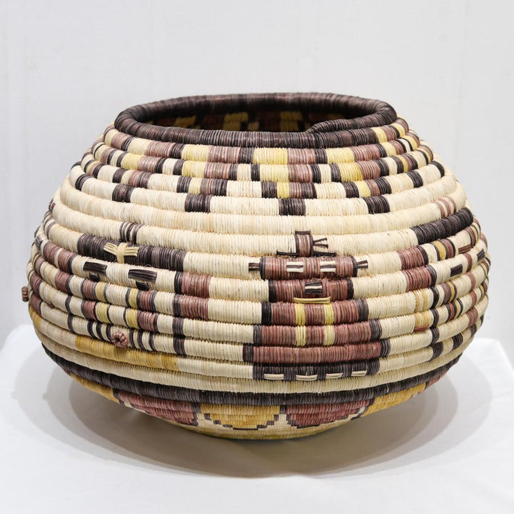 Hopi Kachina Basket by Neonia Kagenvaema - Garland's