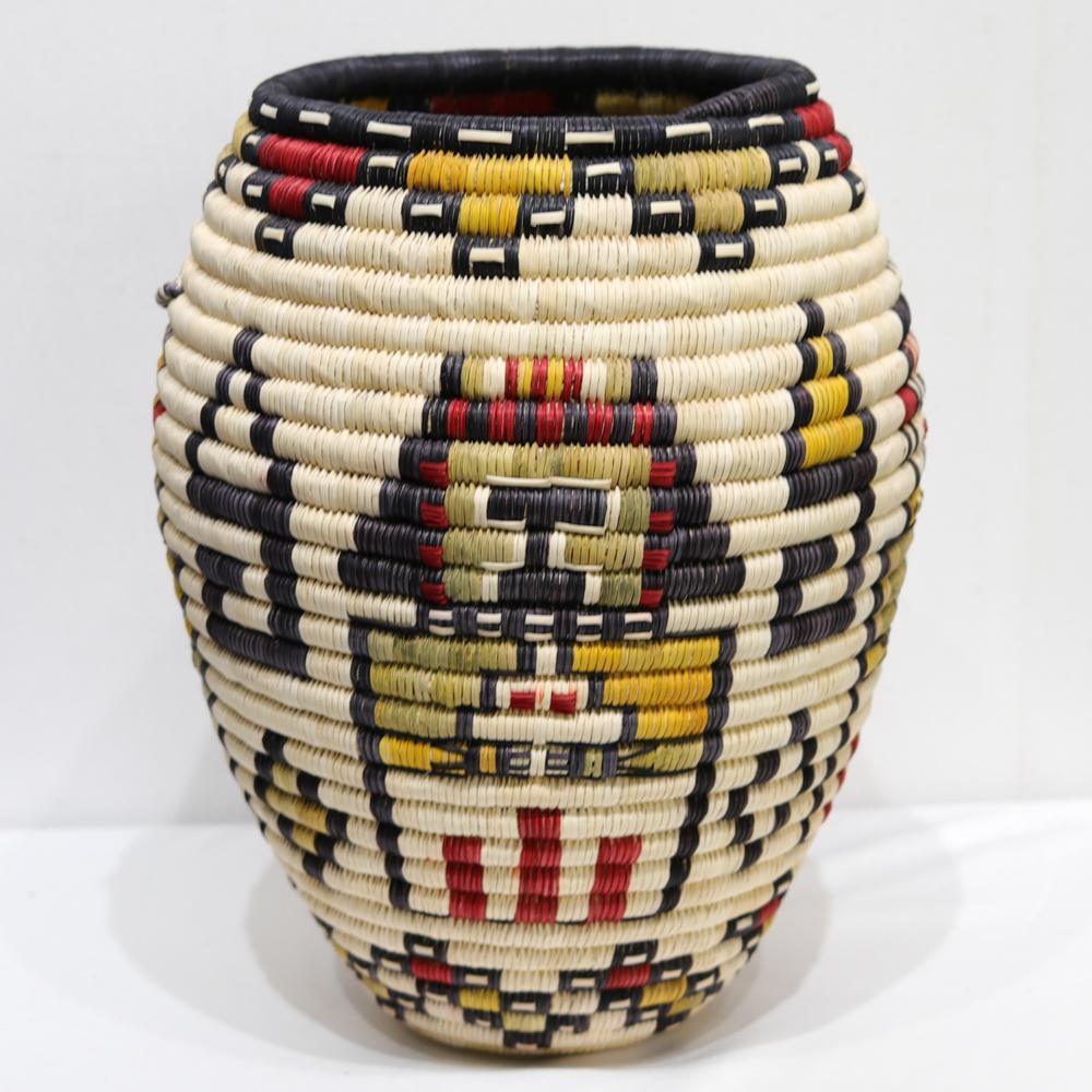 Hopi Kachina Basket by Annette Nasafotie - Garland's