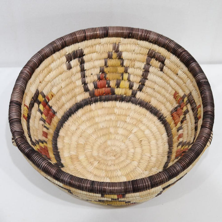 Hopi Kachina Basket by Annette Nasafotie - Garland's