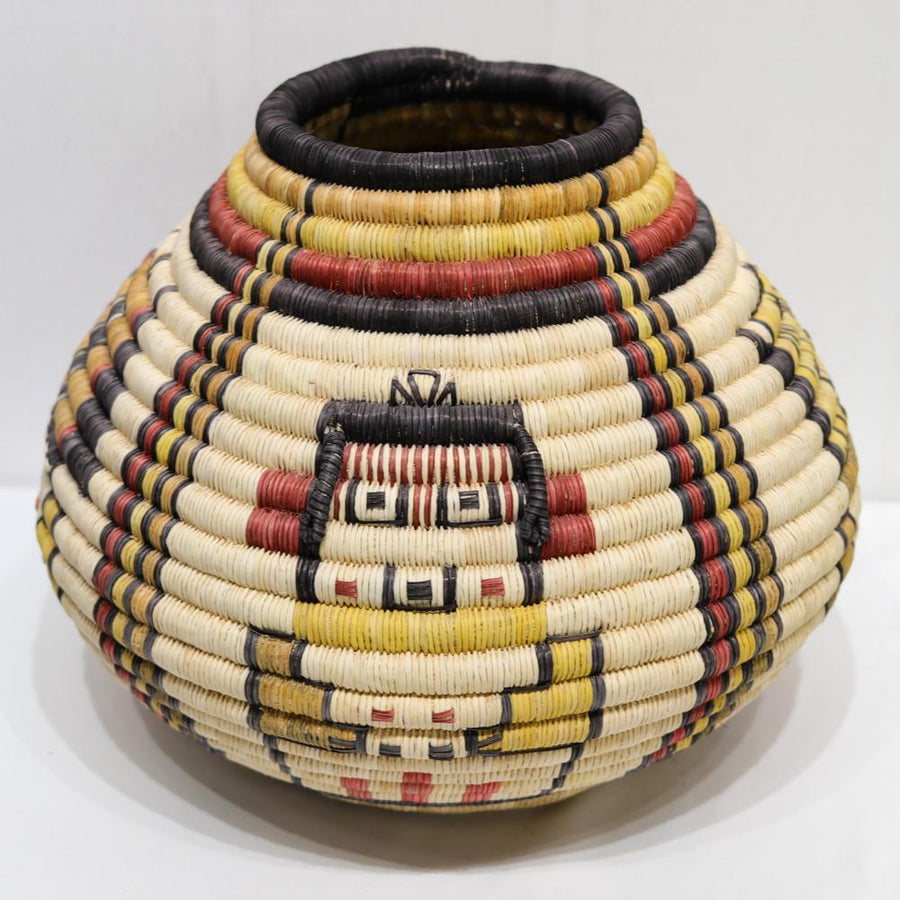 Hopi Kachina Basket by Tressa Kagenveama Collateta - Garland's