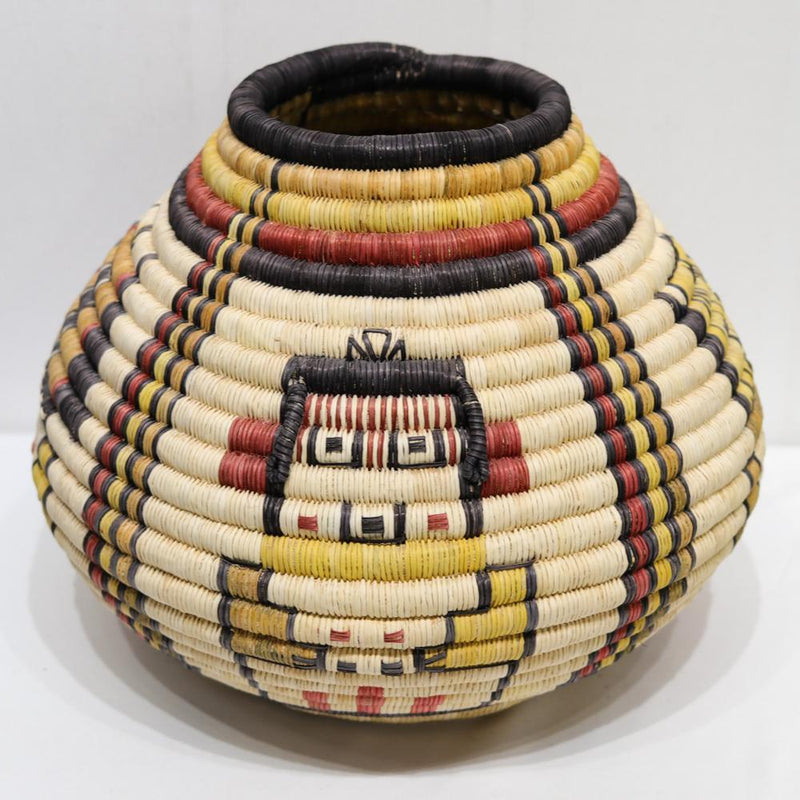 Hopi Kachina Basket by Tressa Kagenveama Collateta - Garland&