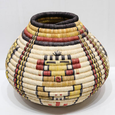 Hopi Kachina Basket by Tressa Kagenveama Collateta - Garland's
