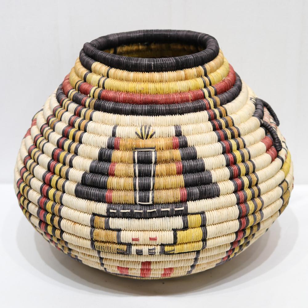 Hopi Kachina Basket by Tressa Kagenveama Collateta - Garland's