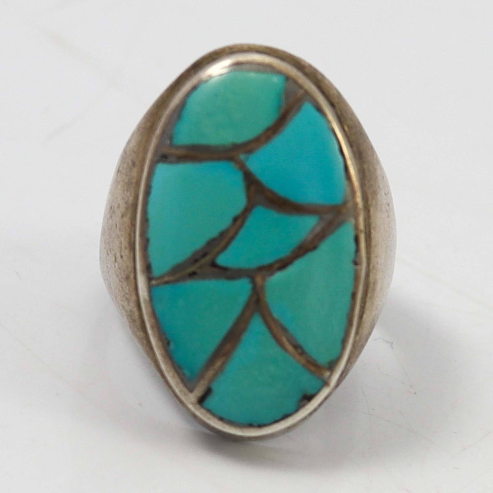 1960s Zuni Turquoise Ring by Vintage Collection - Garland's
