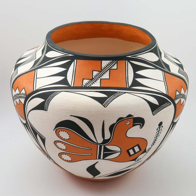 1990s Acoma Jar by Florence Aragon - Garland's