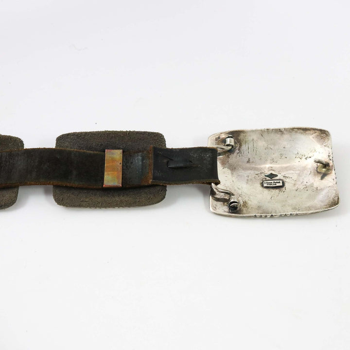 Stamped Silver Concha Belt by Anderson Parkett - Garland's