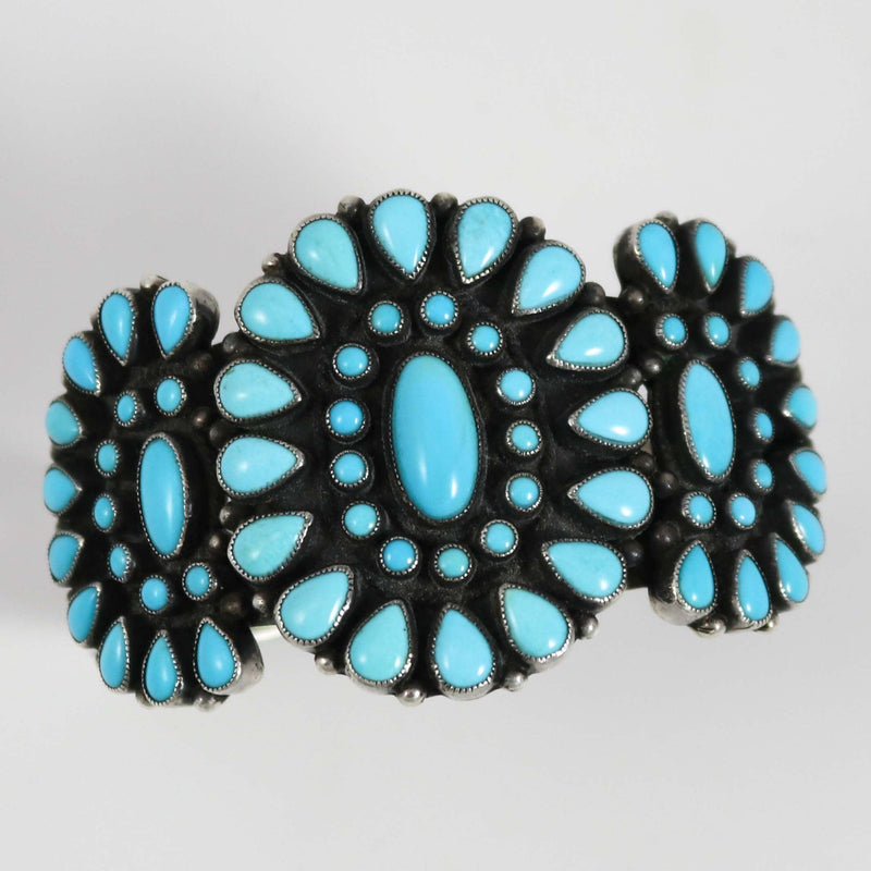 Sleeping Beauty Turquoise Cuff by Don Lucas - Garland&