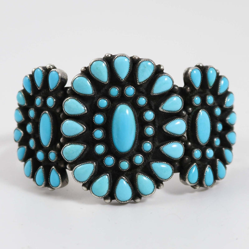 Sleeping Beauty Turquoise Cuff by Don Lucas - Garland&