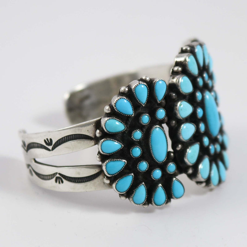 Sleeping Beauty Turquoise Cuff by Don Lucas - Garland&