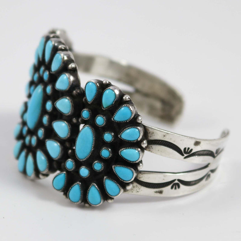 Sleeping Beauty Turquoise Cuff by Don Lucas - Garland&