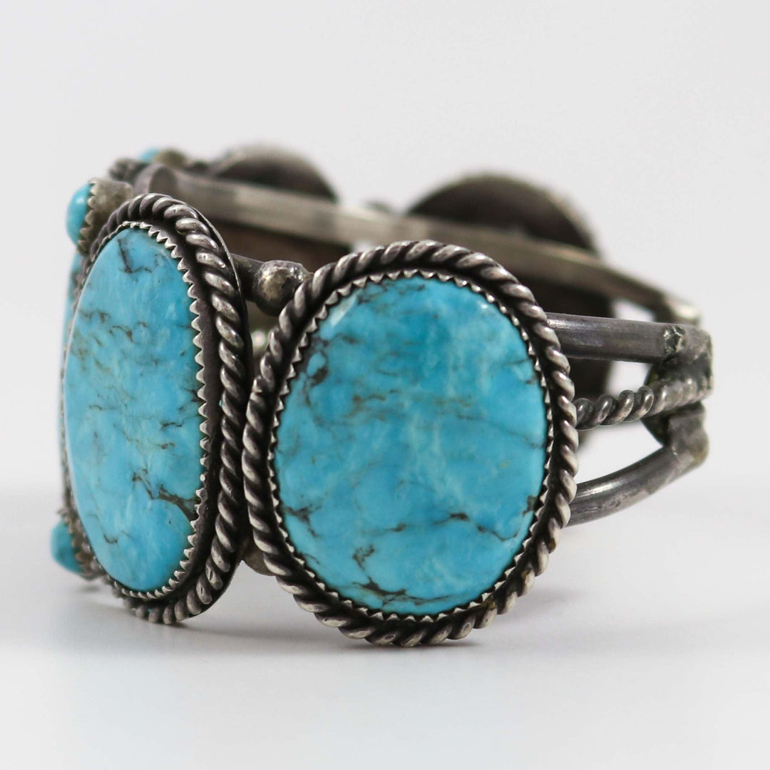 1970s Turquoise Cuff by Vintage Collection - Garland's