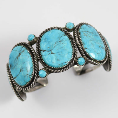 1970s Turquoise Cuff by Vintage Collection - Garland's