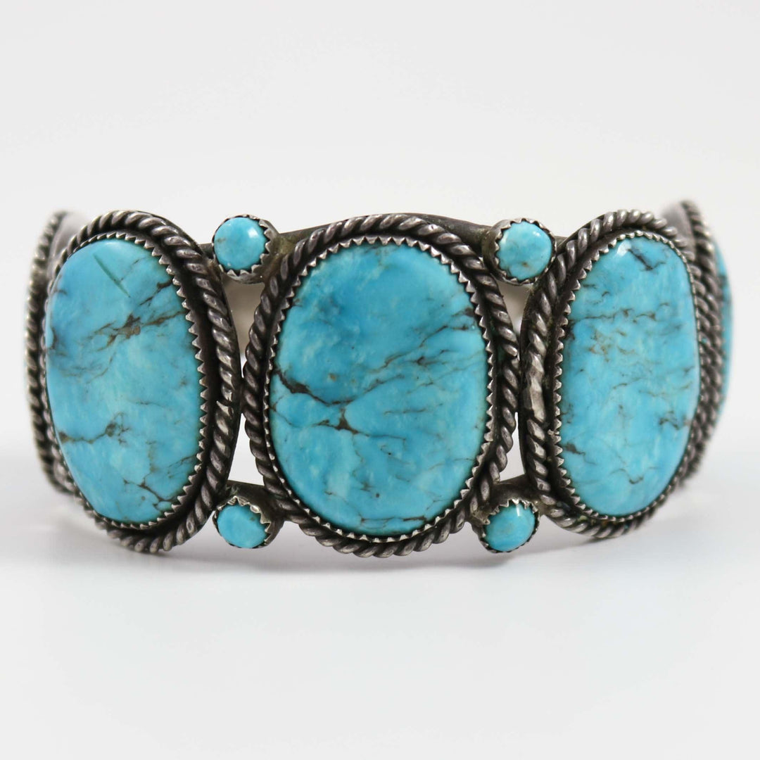1970s Turquoise Cuff by Vintage Collection - Garland's