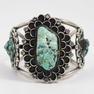1960s Turquoise Cuff by Vintage Collection - Garland's