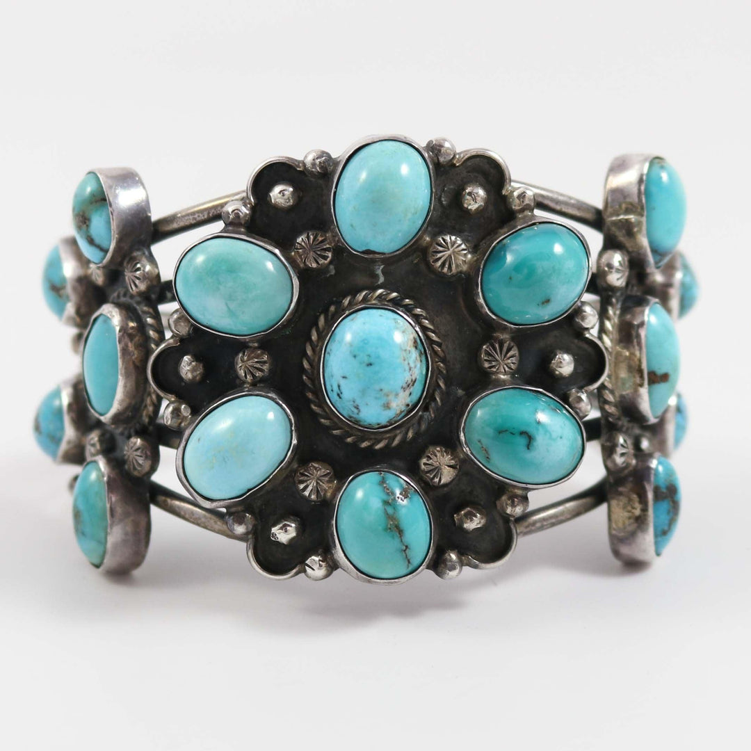 1980s Turquoise Cuff by Vintage Collection - Garland's