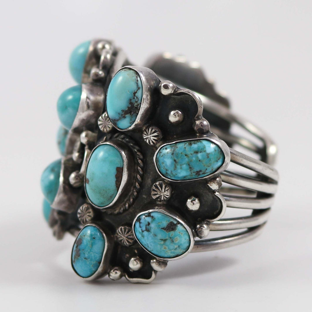 1980s Turquoise Cuff by Vintage Collection - Garland's